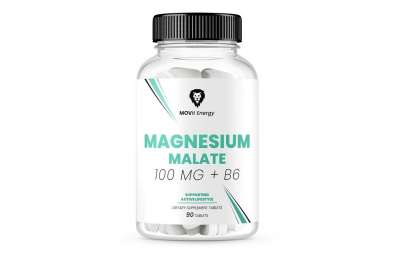 MOVit Magnesium Malate 100mg + B6 tbl. 90